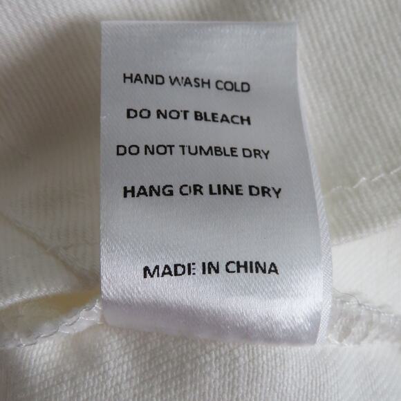 Beige Botany Corset Top Sleeveless Square Neck Crop Top Zip Front White Sz Small - Picture 7 of 8